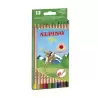 (AL000128) ALPINO LÁPICES DE COLORES TRI 175MM C/SURTIDOS ESTUCHE 12 UD