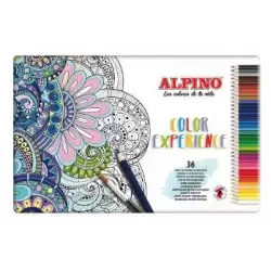 (AL000242) ALPINO LÁPICES DE COLORES EXPERIENCE ACUARELABLES 177MM C/SURTIDOS ESTUCHE METÁLICO 36 UD