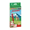 (AL010654) ALPINO LÁPICES DE COLORES 175MM C/SURTIDOS ESTUCHE 12 UD