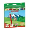 (AL010658) ALPINO LÁPICES DE COLORES 175MM C/SURTIDOS ESTUCHE 24 UD