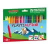 (PA000024) ALPINO CERAS PLÁSTICAS PLASTIALPINO 115MM NO MANCHAN ESTUCHE DE 24 C/SURTIDOS