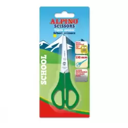 (PT0018) ALPINO TIJERAS SCHOOL 13CM BLISTER C/SURTIDOS
