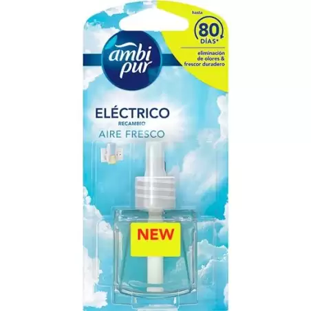 (AMBIPUR_1) AMBIPUR AMBIENTADOR ELÉCTRICO RECAMBIO AIRE FRESCO 21