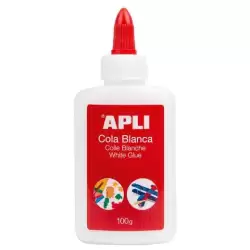 (12849) APLI COLA BLANCA LÍQUIDA BOTE CON APLICADOR 100GR