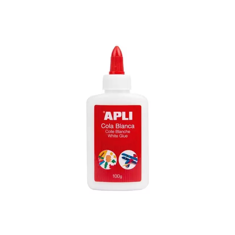 (12849) APLI COLA BLANCA LÍQUIDA BOTE CON APLICADOR 100GR