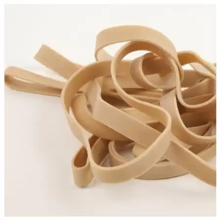 (13742) APLI GOMA ELÁSTICA MARRÓN CAUCHO 200X10MM 1KG