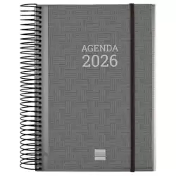 (741200026) FINOCAM AGENDA ESPIRAL PERSONALIZABLE E10-155X212MM 1DP TAPA PP 2026