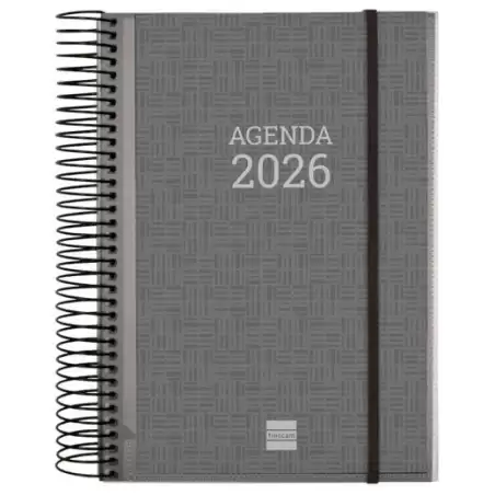(741200026) FINOCAM AGENDA ESPIRAL PERSONALIZABLE E10-155X212MM 1DP TAPA PP 2026