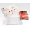 (12282) APLI FORRO DE LIBROS CON SOLAPA AJUSTABLE 310MM PVC 130 MICRAS CAJA 100 UD