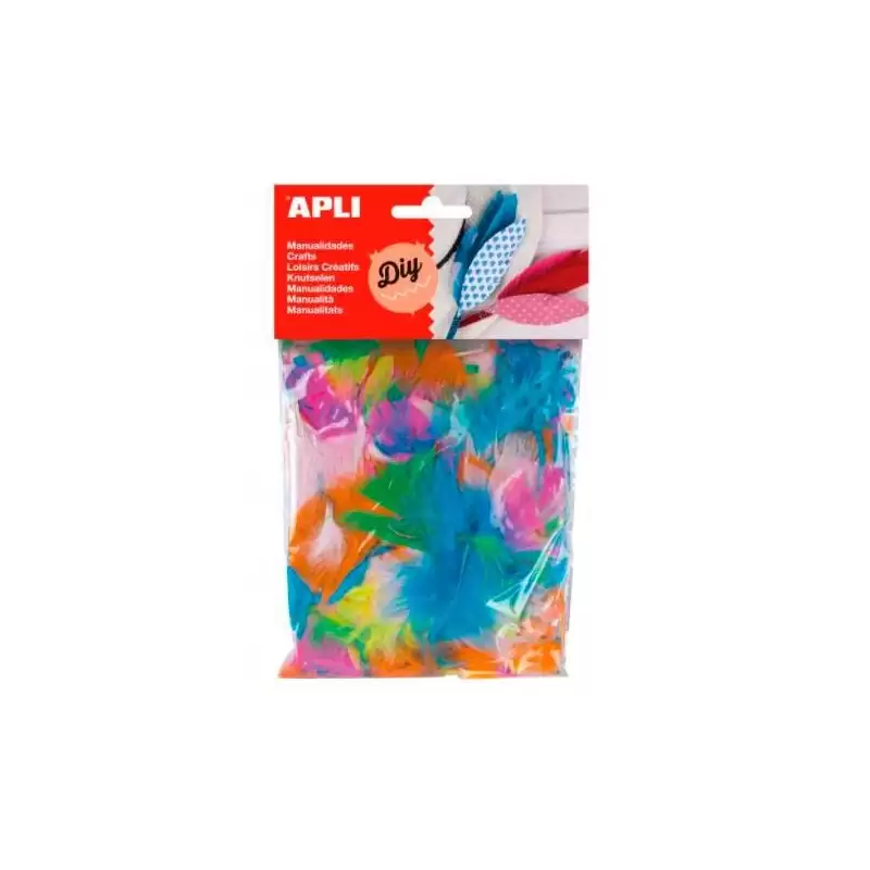 (13281) APLI PLUMAS COLLAGE 14G COLORES SURTIDOS