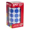 (4860) APLI GOMETS REDONDOS 20MM ROLLO AZUL