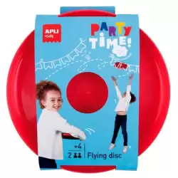 (19564) APLI DISCO VOLADOR COLECCIÓN PARTY TIME +4 AÑOS