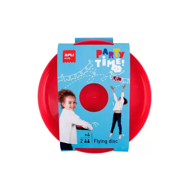 (19564) APLI DISCO VOLADOR COLECCIÓN PARTY TIME +4 AÑOS