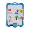 (12916) APLI PIZARRA BLANCA RÍGIDA CON BORRADOR Y ROTULADORES 180X280MM