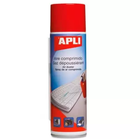 (11307) APLI SPRAY DE AIRE COMPRIMIDO PARA LIMPIAR 400 ML