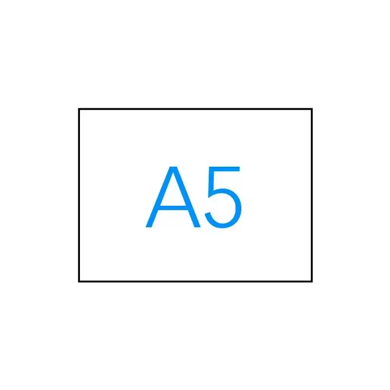 (01243) APLI ETIQUETAS ADHESIVAS 210X148MM A5 INKJET/LÁSER C/RECTOS 1 X 200H BLANCO