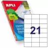 (01276) APLI ETIQUETAS ADHESIVAS 70X42