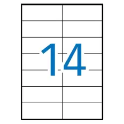 (01277) APLI ETIQUETAS ADHESIVAS 105X42