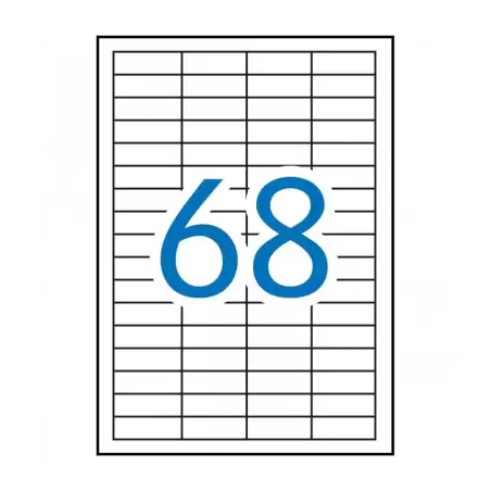 (01282) APLI ETIQUETAS ADHESIVAS 48