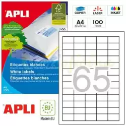 (01283) APLI ETIQUETAS ADHESIVAS 38X21