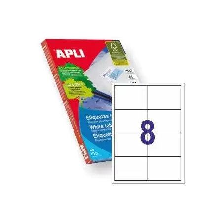 (01291) APLI ETIQUETAS ADHESIVAS 97X67