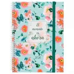 (742232826) FINOCAM AGENDA ESPIRAL DESIGN COLLECTION E10-155X212MM SVH TAPA PP AHORA 2026