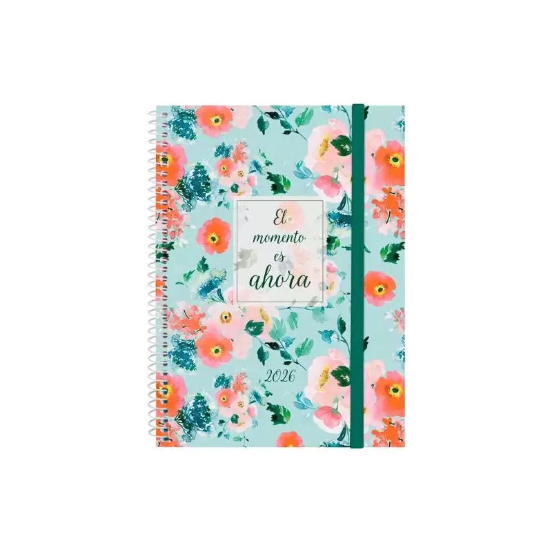 (742232826) FINOCAM AGENDA ESPIRAL DESIGN COLLECTION E10-155X212MM SVH TAPA PP AHORA 2026