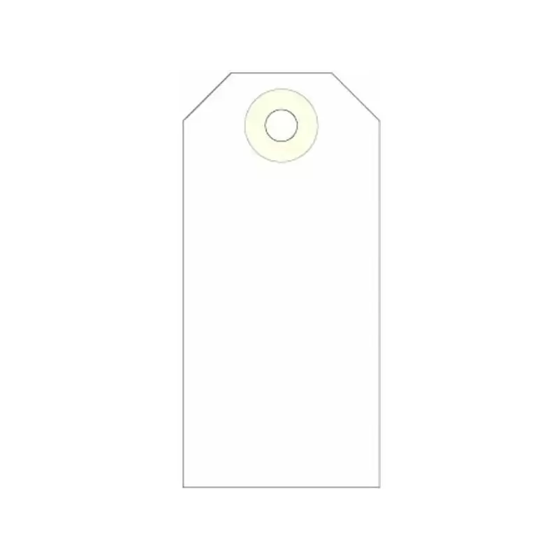 (121372) APLI ETIQUETAS COLGANTES C/ARANDELA 80X38MM CAJA DE 1000 CREMA