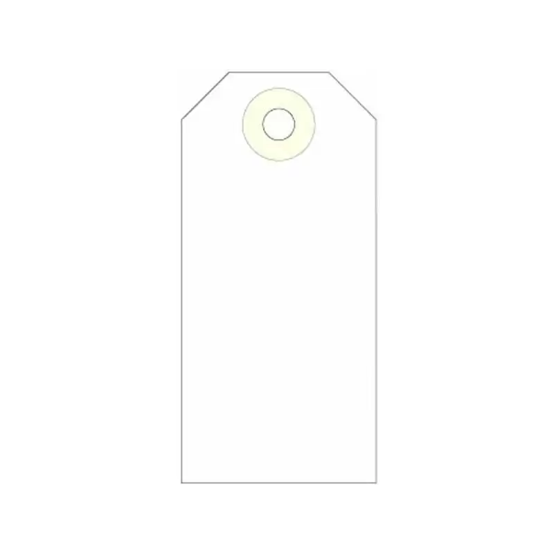 (121375) APLI ETIQUETAS COLGANTES C/ARANDELA 120X57MM CAJA DE 1000 CREMA