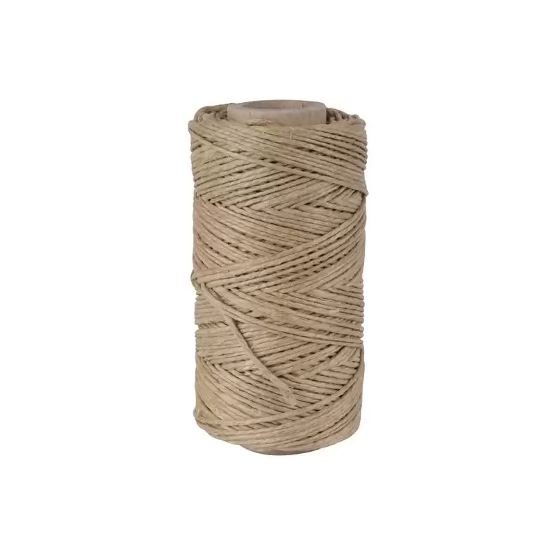 (13125) APLI BOBINA DE CUERDA DE CÁÑAMO 80M 100GR MARRÓN