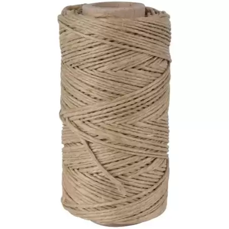 (13125) APLI BOBINA DE CUERDA DE CÁÑAMO 80M 100GR MARRÓN