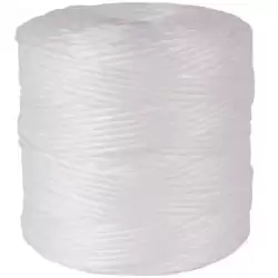 (13126) APLI BOBINA DE CUERDA POLIPROPILENO 400 G CON 1 CABO - 240 M BLANCO