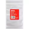 (13129) APLI BOLSAS AUTOCIERRE 120X180MM LDPE TRANSPARENTE PACK 100 UD