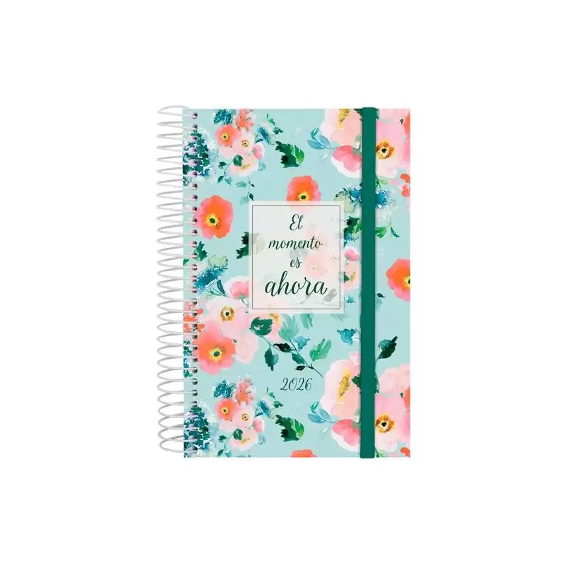 (742292826) FINOCAM AGENDA ESPIRAL DESIGN COLLECTION E5-117X181MM 1DP TAPA PP AHORA 2026