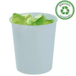 (2001 AZ PS) ARCHIVO 2000 PAPELERA ECOGREEN 18 LITROS 240X310MM RECICLADO AZUL PASTEL