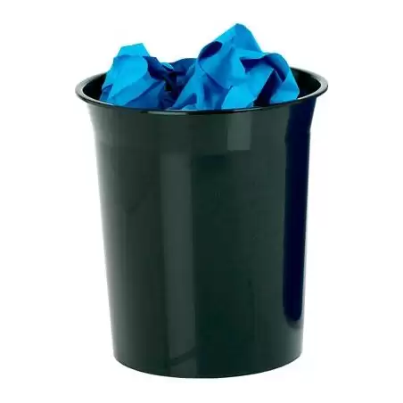 (2002 NE) ARCHIVO 2000 PAPELERA DE PLÁSTICO ARCHIVO 2000 CAPACIDAD 14 LITROS 280X310 MM NEGRO