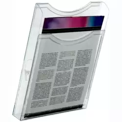 (6121 CS TP) ARCHIVO 2000 EXPOSITOR MURAL ARCHIPLAY CON 1 COMPARTIMENTO DIN A4 VERTICAL 35X235X330 MM