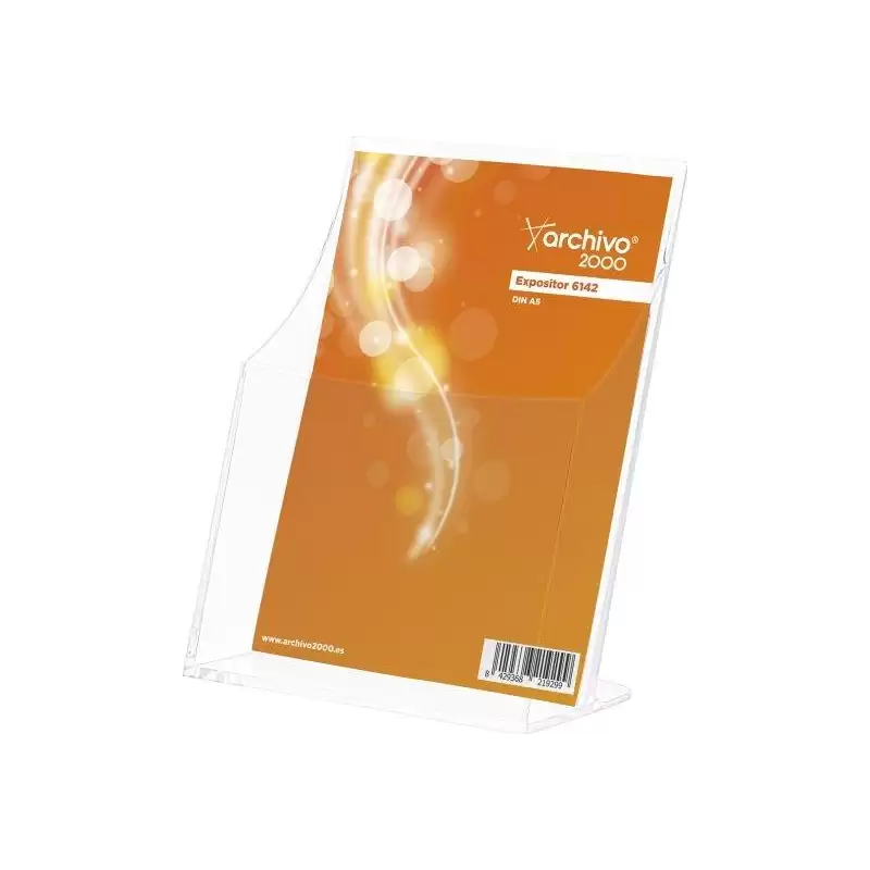 (6142 CS TP) ARCHIVO 2000 PORTAFOLLETOS SOBREMESA ARCHIVO 2000 "PREMIUM" ESPESOR 3 MM DIN A5 VERTICAL 95X160X210 MM