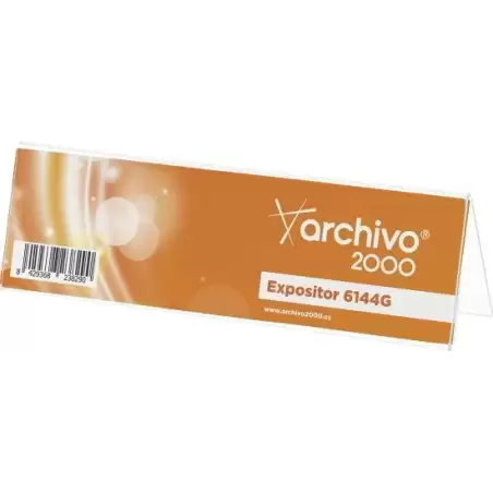 (6144G CS TP) ARCHIVO 2000 PORTANOMBRES SOBREMESA ARCHIVO 2000 "PREMIUM" ESPESOR 3 MM 50X210X60 MM