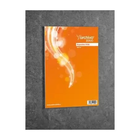 (6156 CS TP) ARCHIVO 2000 EXPOSITOR MURAL ARCHIVO 2000 "PREMIUM" CON ADHESIVO DIN A4 VERTICAL ESPESOR 3 MM 210X300 MM