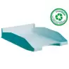(742 AZ PS) ARCHIVO 2000 BANDEJA ECOGREEN APILABLE 3 POSICIONES 345X255X60MM RECICLADO AZUL PASTEL