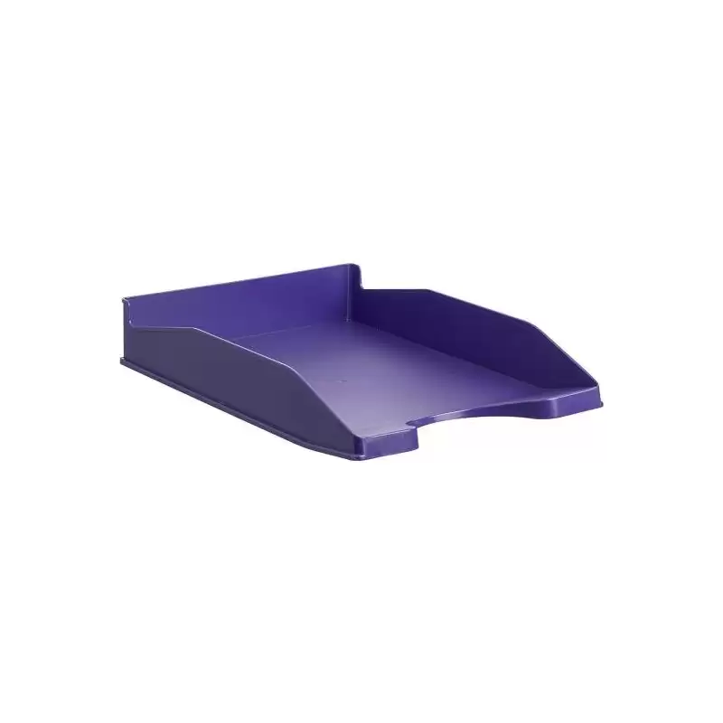 (742 ML) ARCHIVO 2000 BANDEJA APILABLE EN 3 POSICIONES FONDO LISO DIN A4 Y FOLIO 345X255X60 MM MALVA