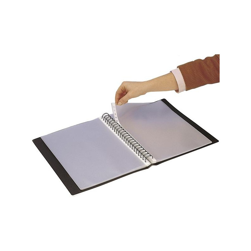 (39400100) GRAFOPLAS FUNDAS MULTITALADRO EXTRAÍBLES IN&OUT POLIPROPILENO EXTRA A4 TRANSPARENTES BOLSA -10U-