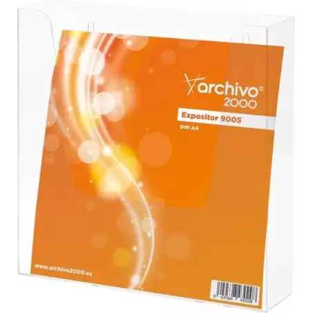 (9005 CS TP) ARCHIVO 2000 PORTAFOLLETOS MURAL ARCHIVO 2000 "PREMIUM" ESPESOR 3 MM DIN A4 VERTICAL 55X235X240 MM