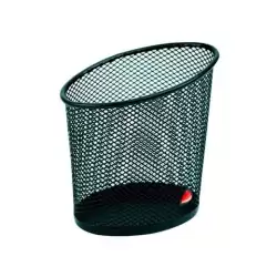 (ALMESHCUP NE) ARCHIVO 2000 PORTALÁPICES DE REJILLA MESH ALBA GRAN CAPACIDAD 105X70X105 MM NEGRO