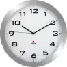 (ALHORISSIMO GS) ARCHIVO 2000 RELOJ DE PARED ANALÓGICO GRIS CON LENTE CRISTAL 55X380MM