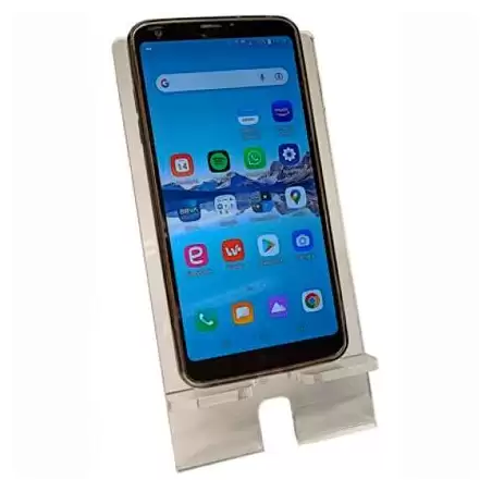 (445001M CS TP) ARCHIVO 2000 SOPORTE DE SOBREMESA PARA MÓVIL METACRILATO TRANSPARENTE