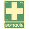 (6170-05H VE) ARCHIVO 2000 SEÑAL "BOTIQUÍN" 224X300 PVC VERDE