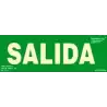 (6170-06H VE) ARCHIVO 2000 PACK DE 2 SEÑALES "SALIDA" 300X105 PVC VERDE