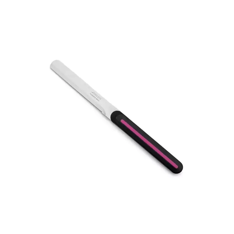 (373631) ARCOS CUCHILLO DESAYUNO NEGRO-FUCSIA POLIPROPILENO